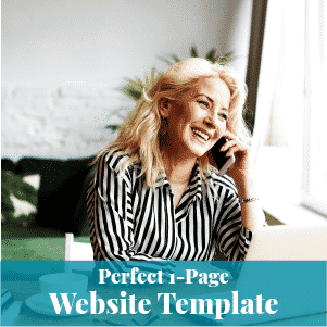 Perfect 1-Page Website Template